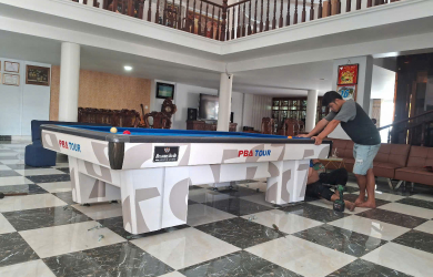 Lắp đặt bàn PBA ở Bến Tre