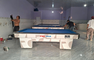 Lăp đặt bàn PBA Kiên Giang 